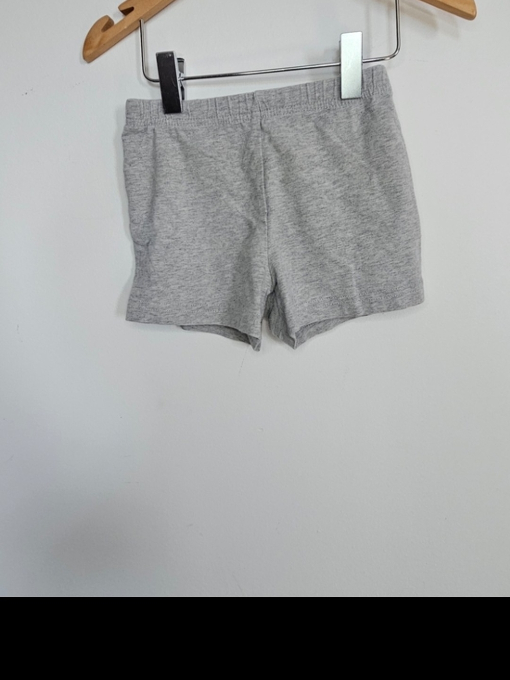 Gray Women’s Stretch Knit Shorts - Comfortable Everyday Wear